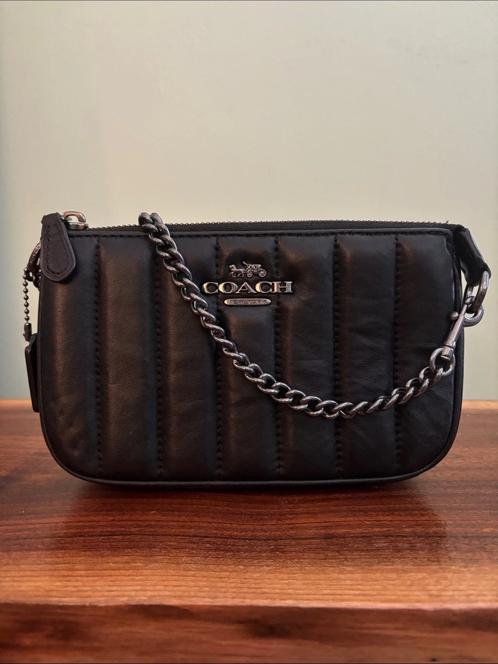 Coach Nolita 19 discontinued puffy leather